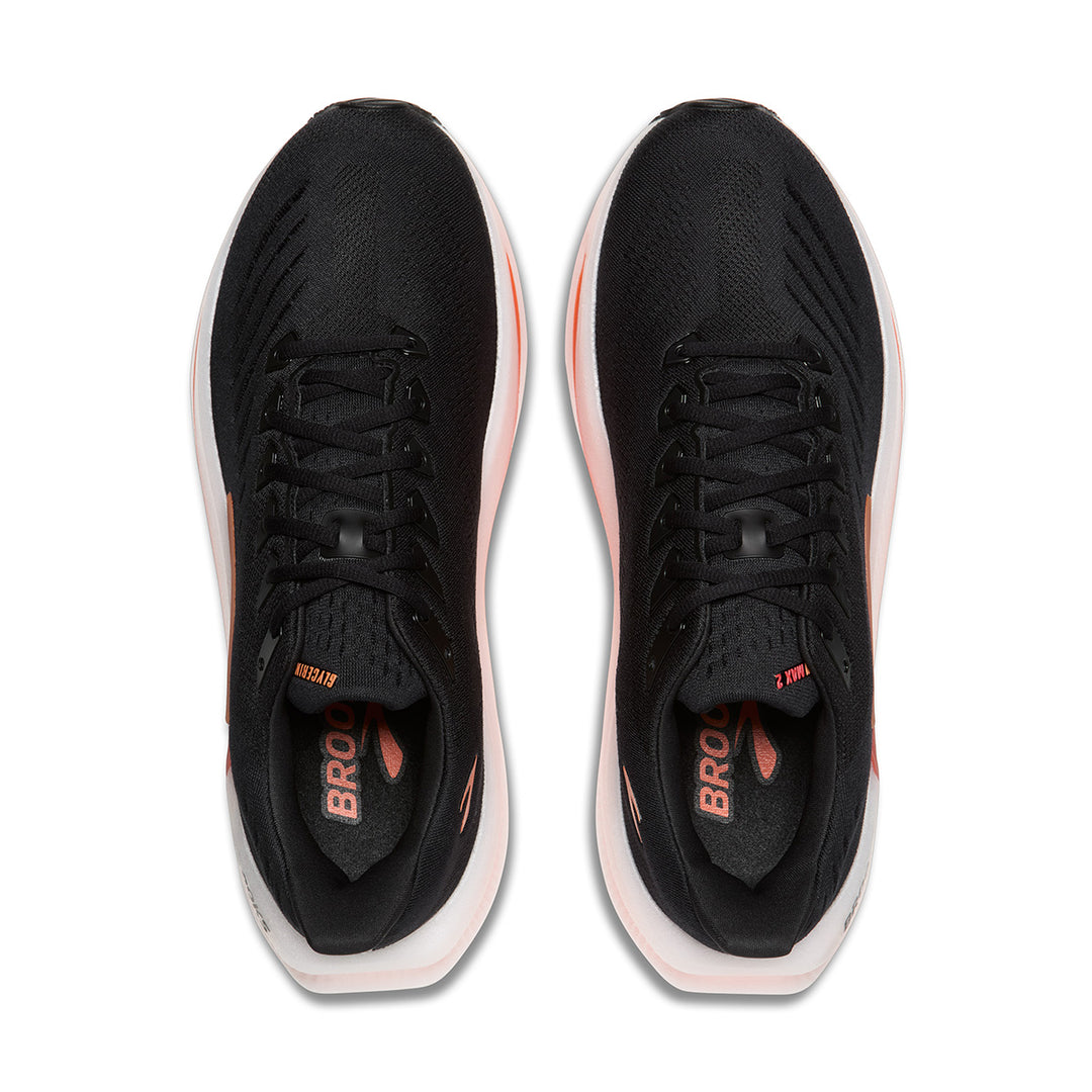 Brooks Glycerin Max 2 Mens | Black/tigerlilly/orange