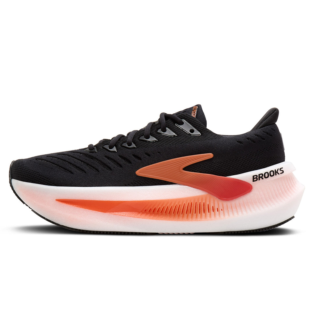 Brooks Glycerin Max 2 Mens | Black/tigerlilly/orange
