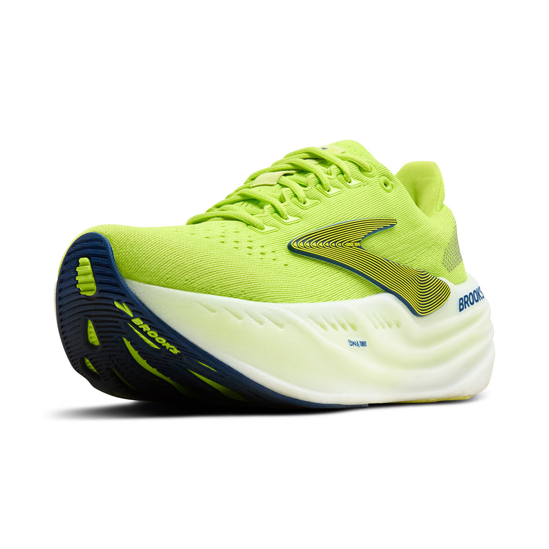 Brooks Glycerin Max Mens | Lime/navy Peony/white