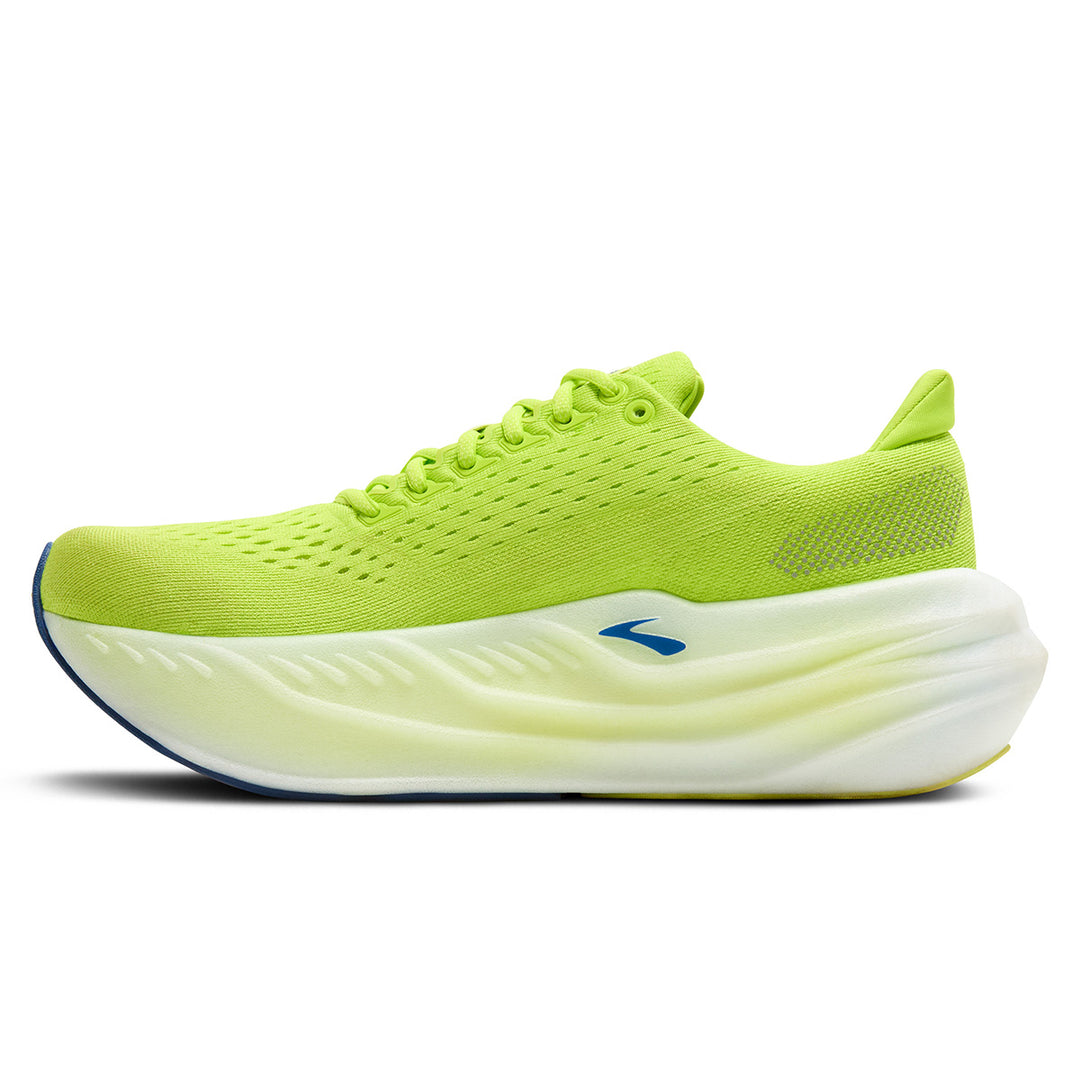 Brooks Glycerin Max Mens | Lime/navy Peony/white