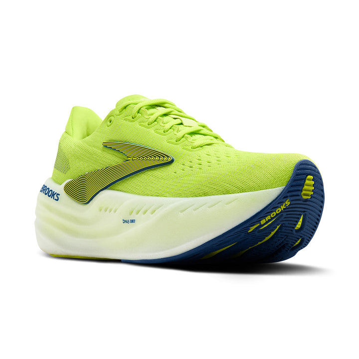 Brooks Glycerin Max Mens | Lime/navy Peony/white