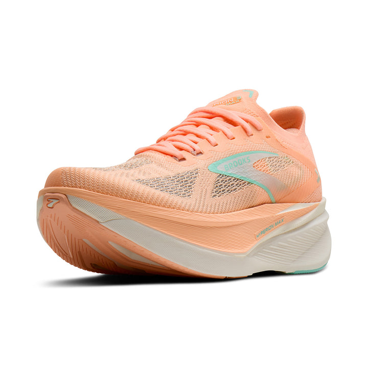Brooks Hyperion Max 3 Womens | Coral/yucca/coconut