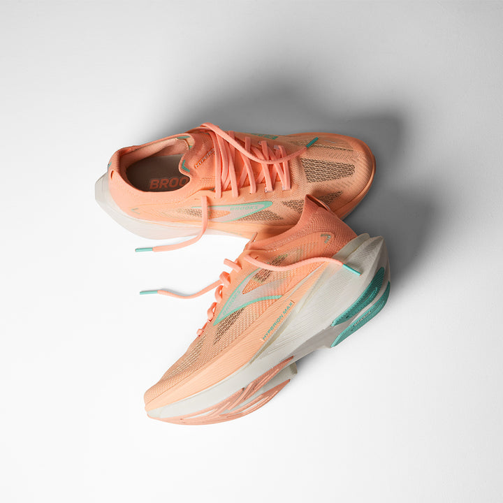 Brooks Hyperion Max 3 Womens | Coral/yucca/coconut