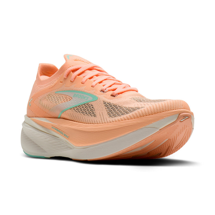 Brooks Hyperion Max 3 Womens | Coral/yucca/coconut