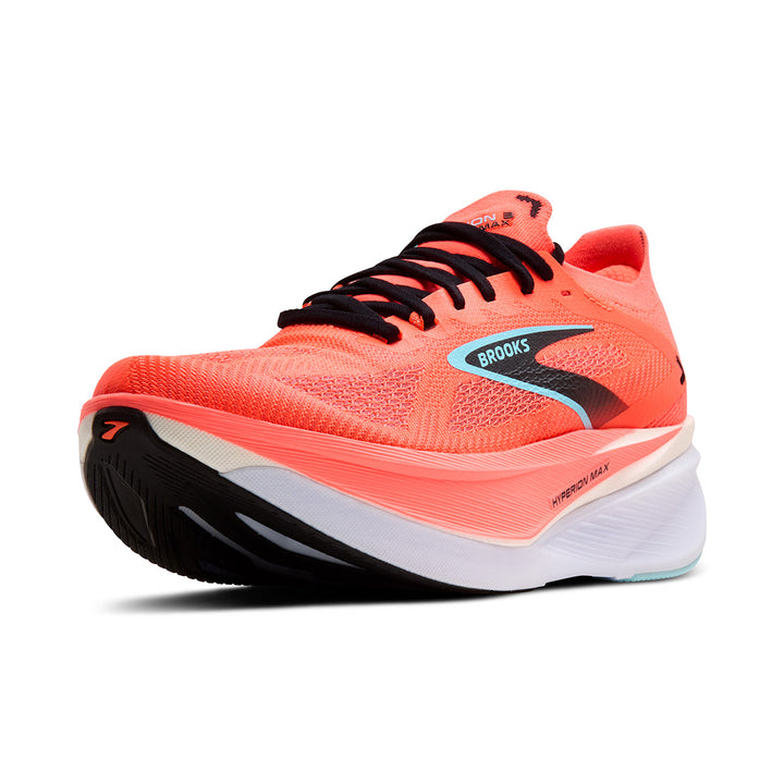 Brooks Hyperion Max 3 Mens | Fiery Coral/black/atomizer