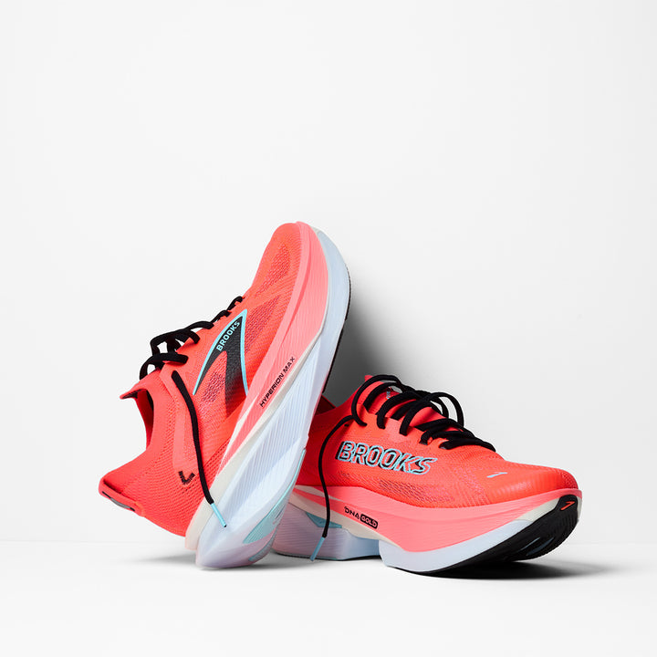 Brooks Hyperion Max 3 Mens | Fiery Coral/black/atomizer