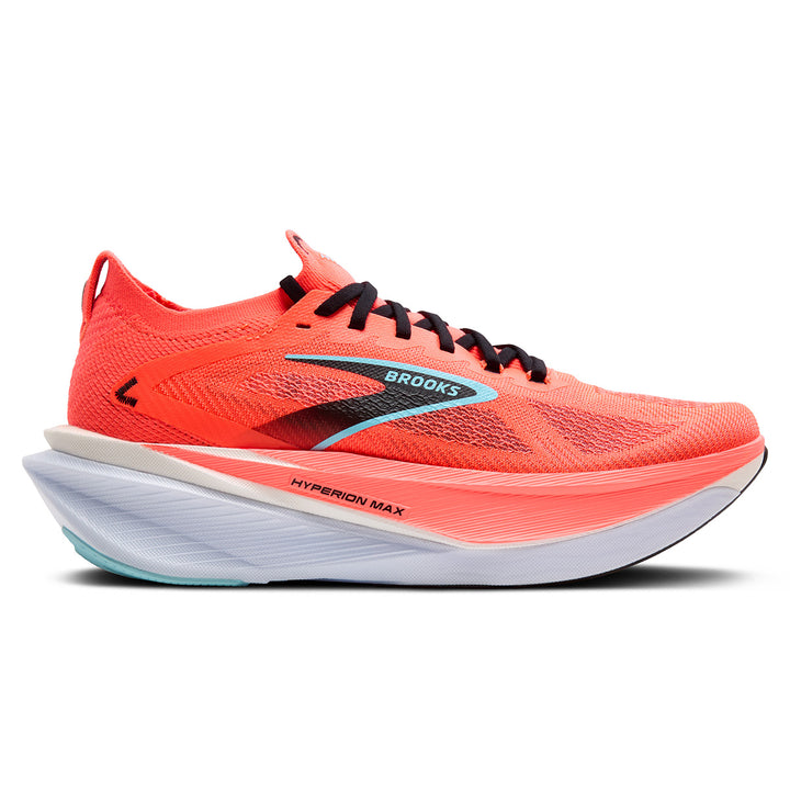Brooks Hyperion Max 3 Mens | Fiery Coral/black/atomizer