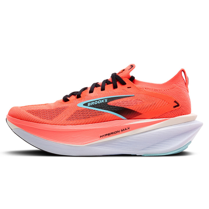 Brooks Hyperion Max 3 Mens | Fiery Coral/black/atomizer