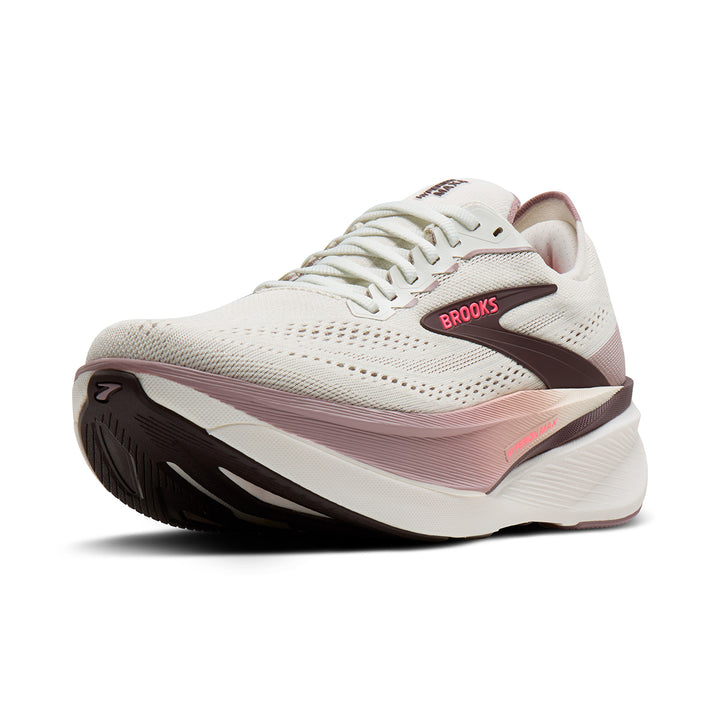 Brooks Hyperion Max 4 Womens | Coconut/raisin/pink
