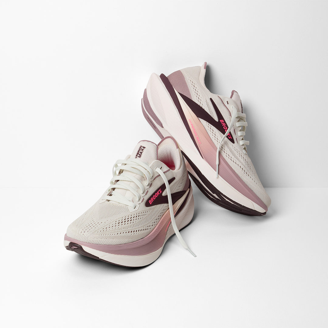 Brooks Hyperion Max 4 Womens | Coconut/raisin/pink