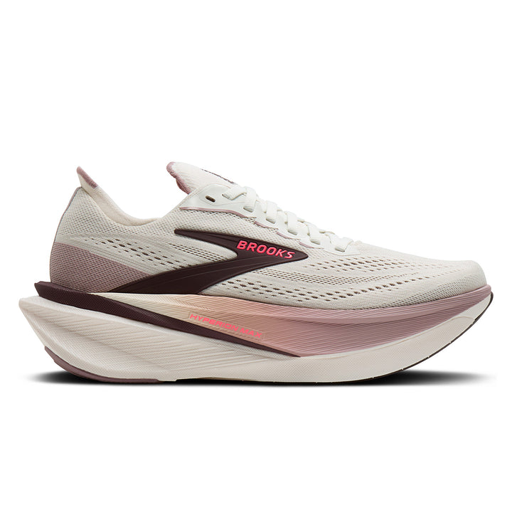 Brooks Hyperion Max 4 Womens | Coconut/raisin/pink
