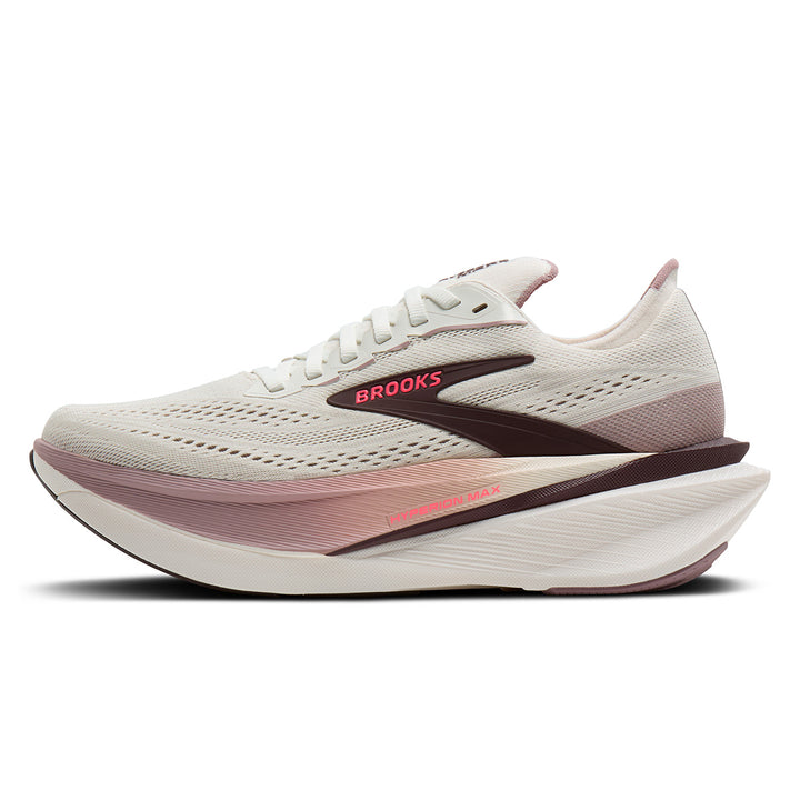 Brooks Hyperion Max 4 Womens | Coconut/raisin/pink