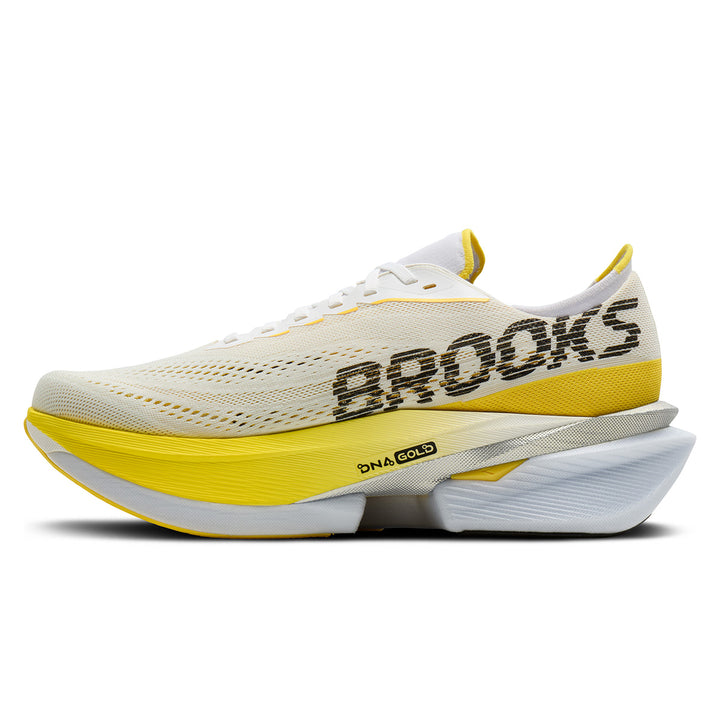 Brooks Hyperion Max 4 Womens | White/cyber Yellow/black