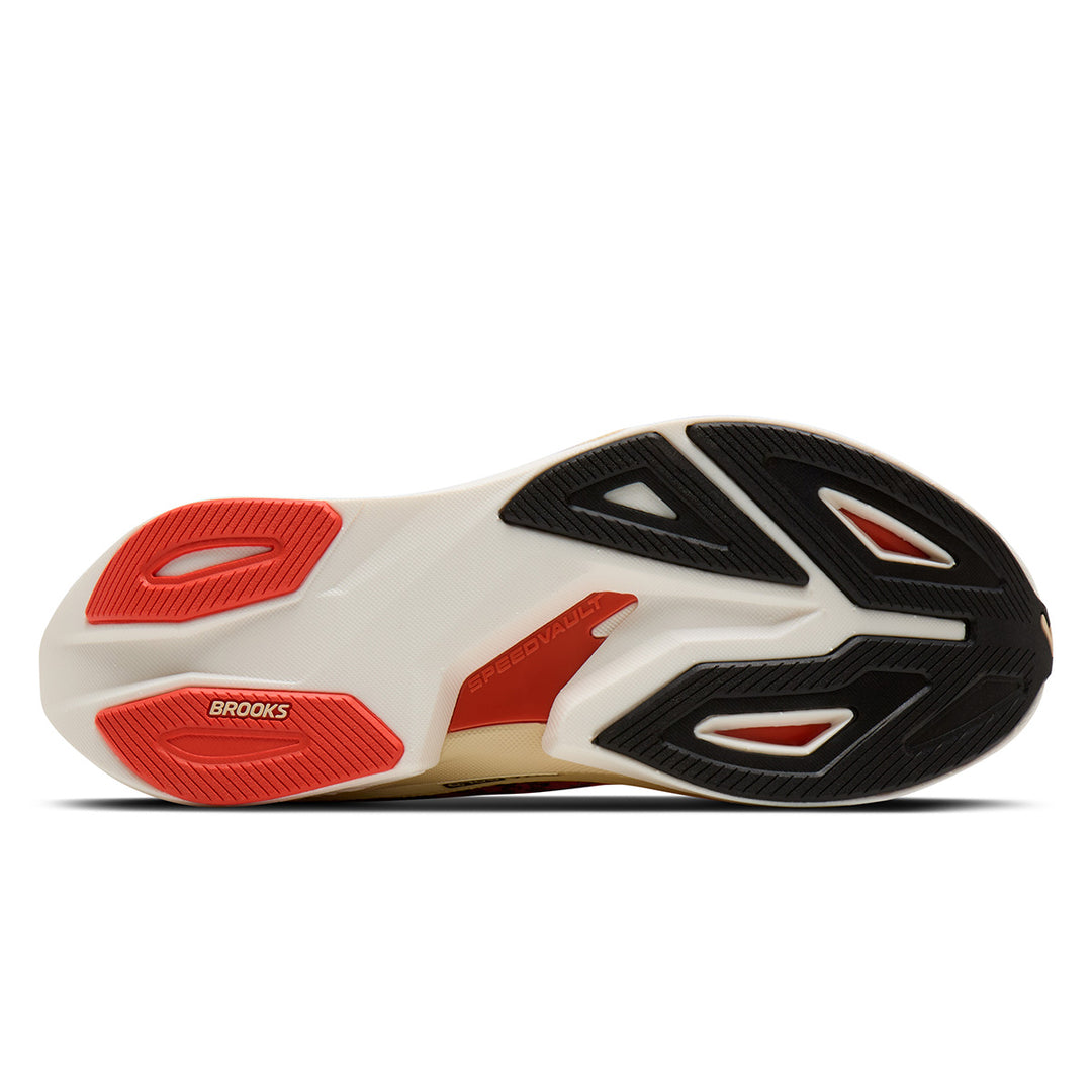 Brooks Hyperion Max 4 Mens | Tigerlily/wood Ash/black