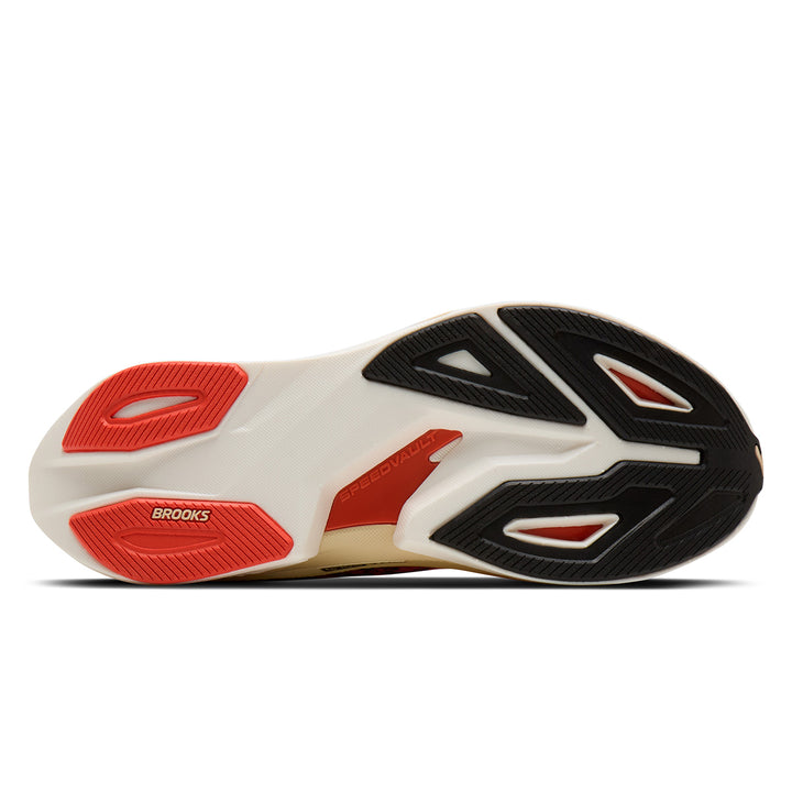Brooks Hyperion Max 4 Mens | Tigerlily/wood Ash/black