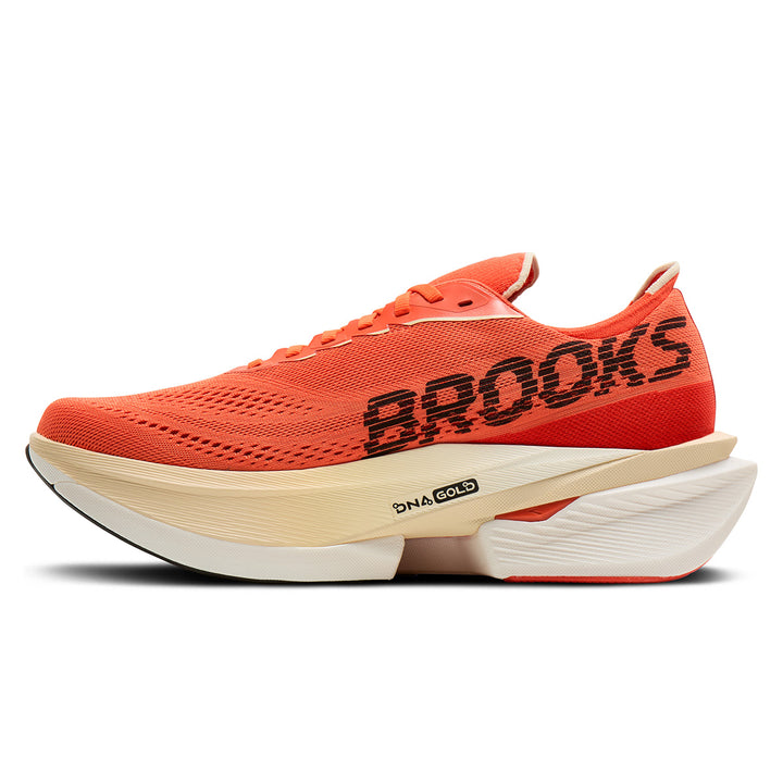 Brooks Hyperion Max 4 Mens | Tigerlily/wood Ash/black