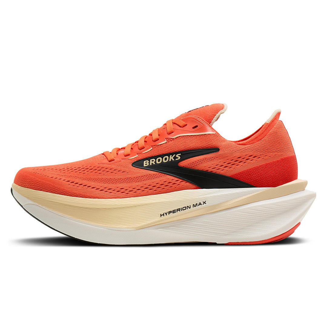 Brooks Hyperion Max 4 Mens | Tigerlily/wood Ash/black