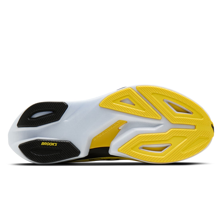 Brooks Hyperion Max 4 Mens | White/cyber Yellow/black