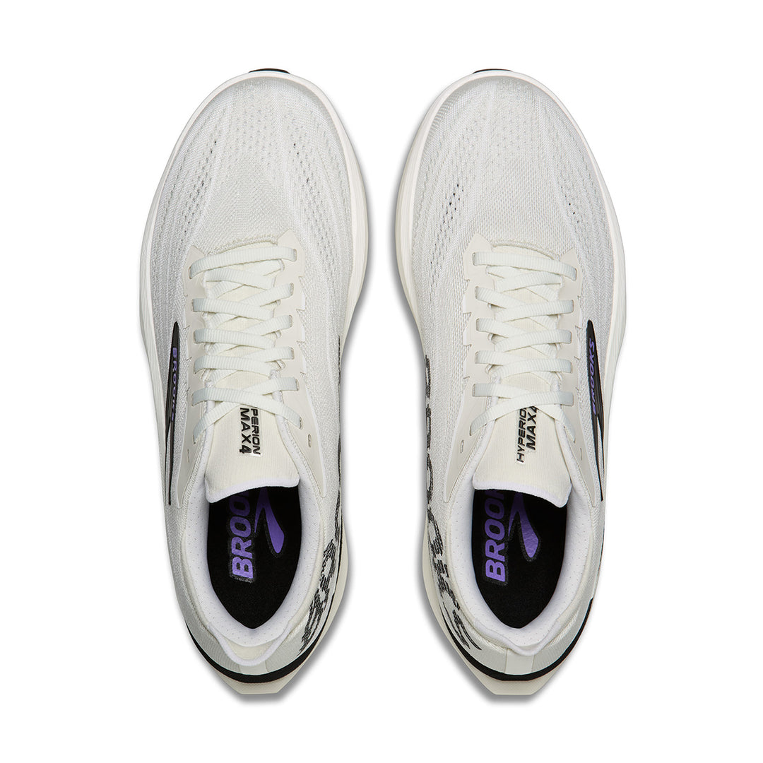 Brooks Hyperion Max 4 Mens | Grey/black/purple Hebe