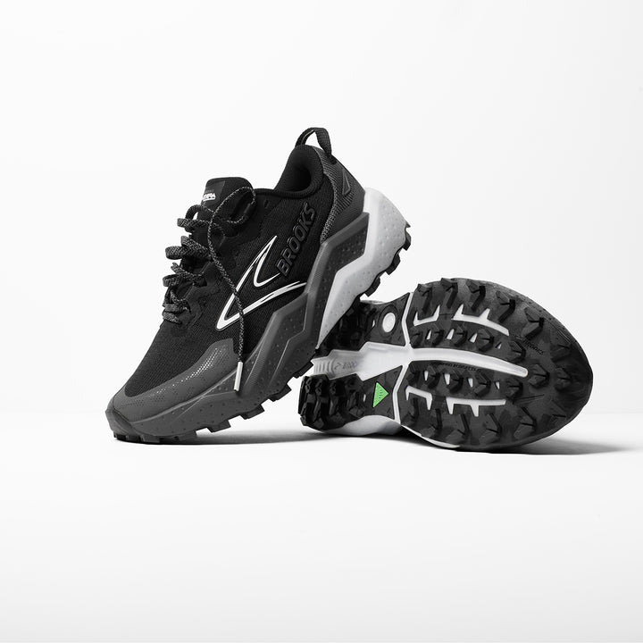 Brooks Caldera 8 Mens | Black/blackened Pearl/white