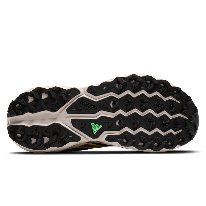 Brooks Cascadia 19 Mens | Black/yellow/chateau