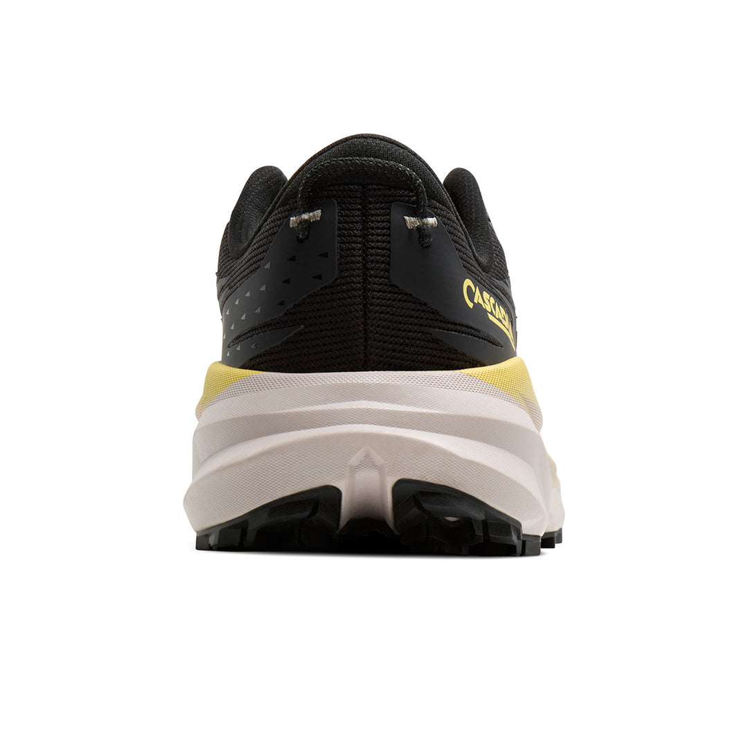 Brooks Cascadia 19 Mens | Black/yellow/chateau