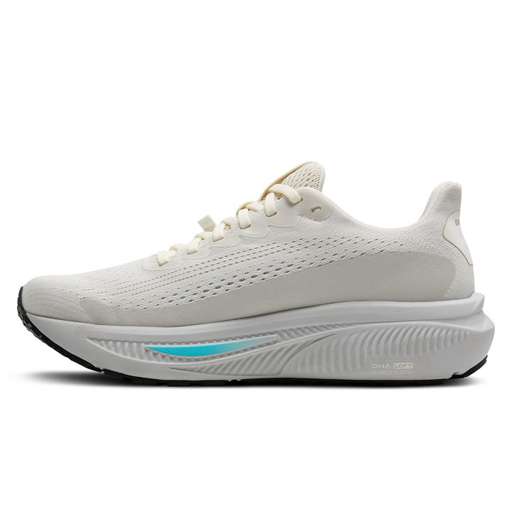 Brooks Ghost 17 GTX Womens | Coconut/Oyster/Blue