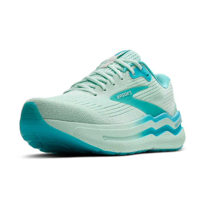 Brooks Ghost Max 2 Mens | Honey Dew/blue/white