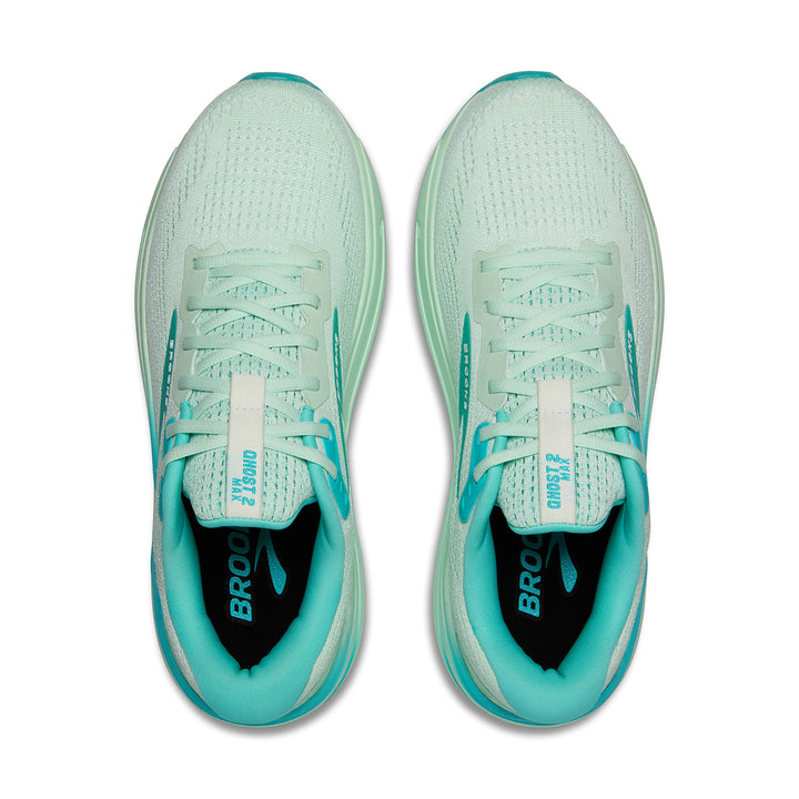 Brooks Ghost Max 2 Mens | Honey Dew/blue/white