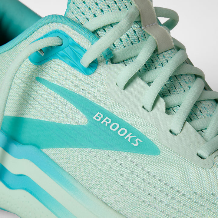 Brooks Ghost Max 2 Mens | Honey Dew/blue/white
