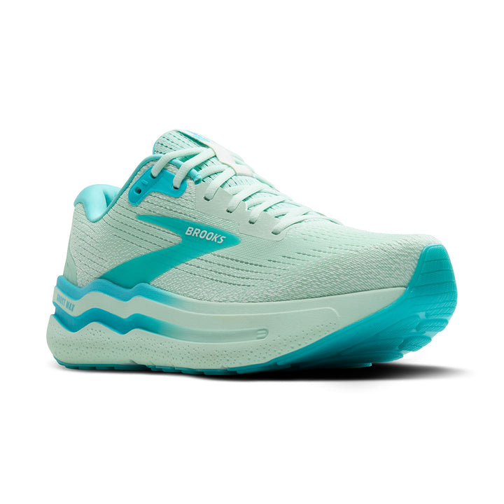 Brooks Ghost Max 2 Mens | Honey Dew/blue/white