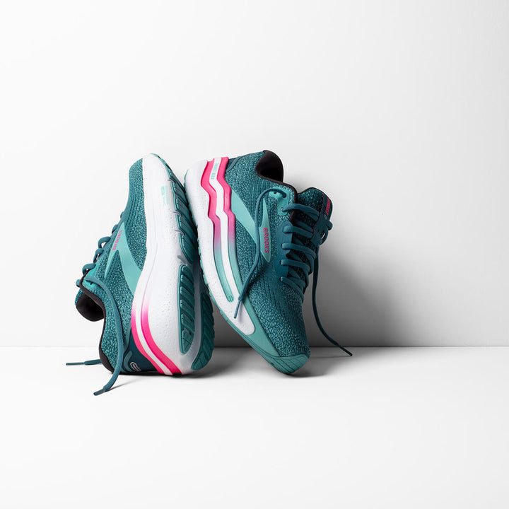 Brooks Ghost Max 2 Womens | Storm Blue/knockout Pink/aqua