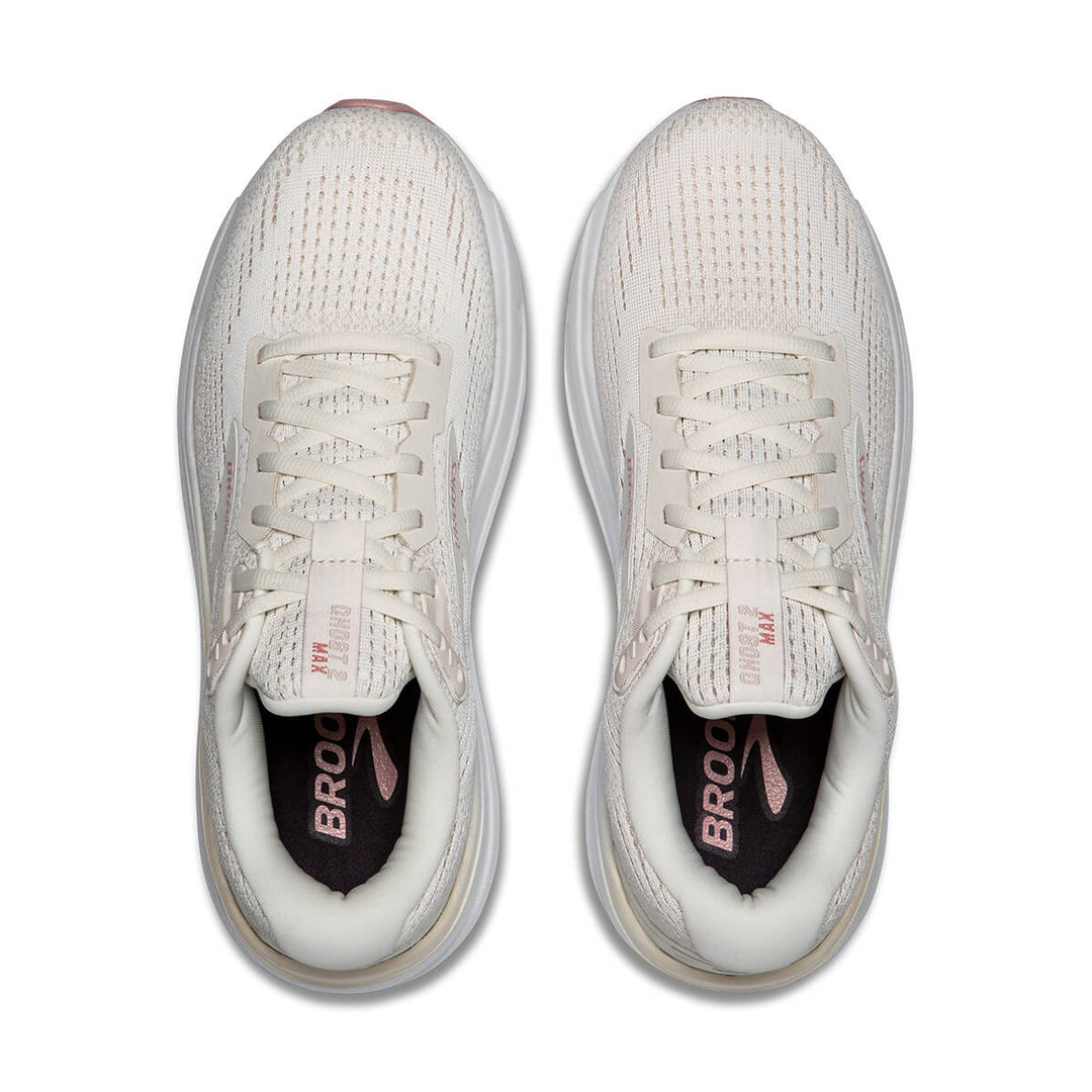 Brooks Ghost Max 2 Womens | Coconut Milk/gray/zephyr