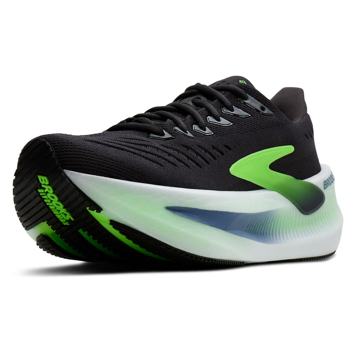 Brooks Glycerin Max 2 Mens | Phantom/White/Green Gecko
