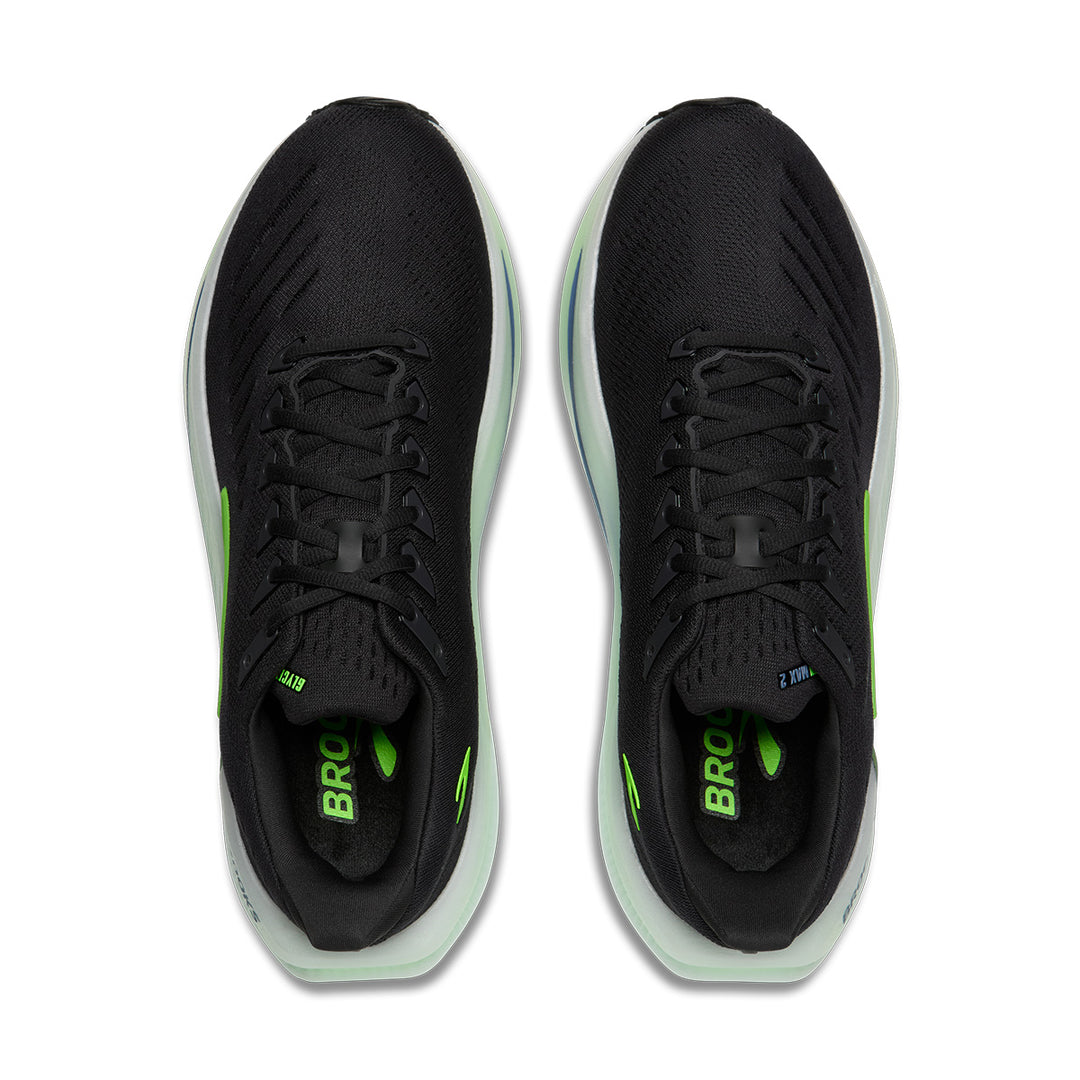 Brooks Glycerin Max 2 Mens | Phantom/White/Green Gecko