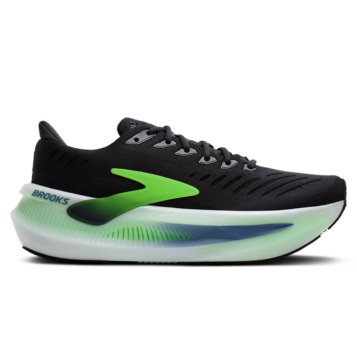 Brooks Glycerin Max 2 Mens | Phantom/White/Green Gecko