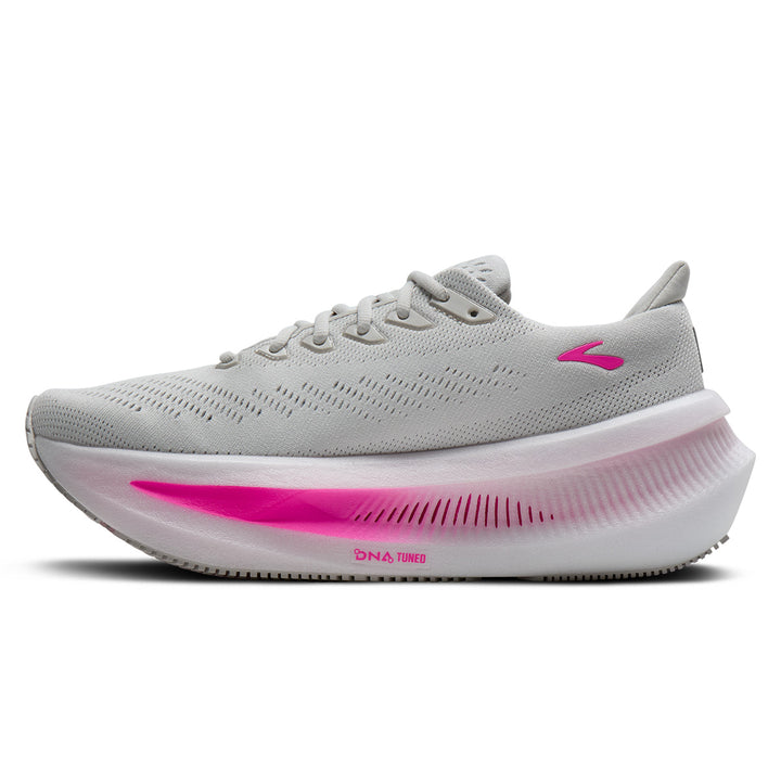 Brooks Glycerin Max 2 Womens | Oyster/Argyle/Cyber Pink