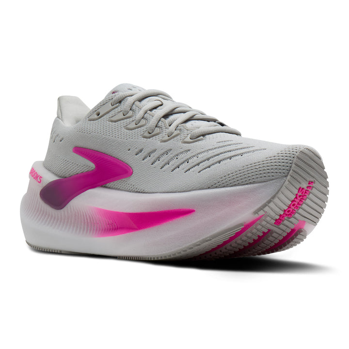 Brooks Glycerin Max 2 Womens | Oyster/Argyle/Cyber Pink