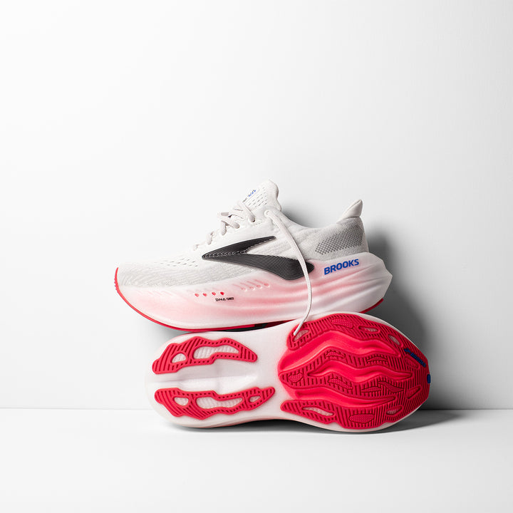 Brooks Glycerin Max Womens | White/black/diva Pink