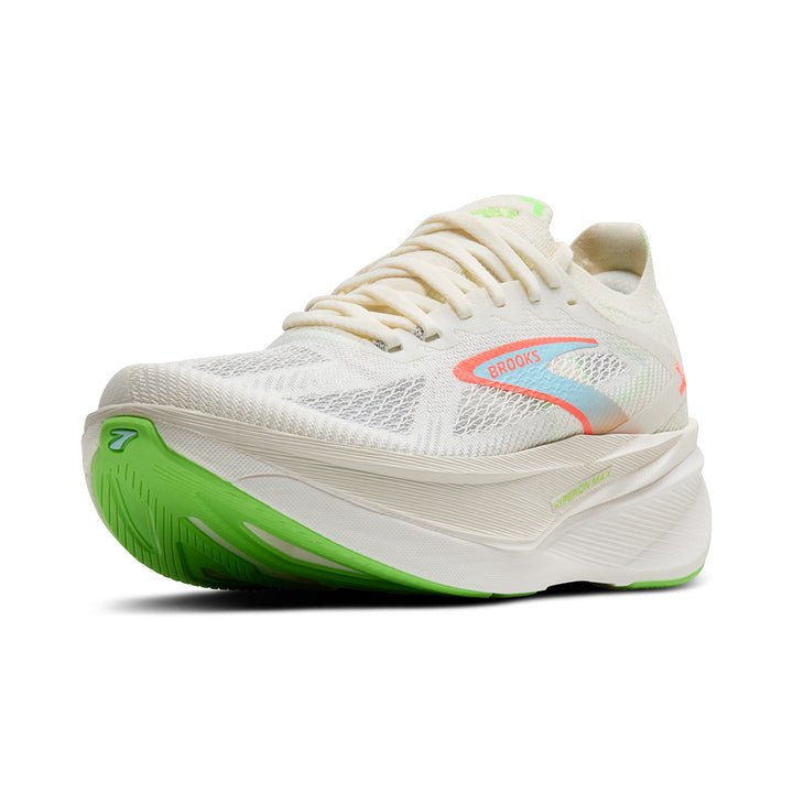 Brooks Hyperion Max 3 Womens | Coconut/green Gecko/pink Clay