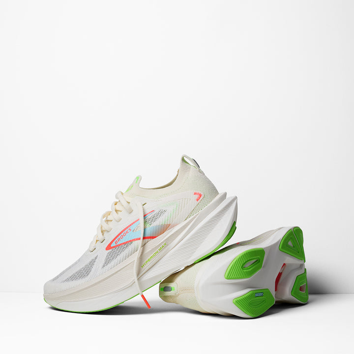 Brooks Hyperion Max 3 Womens | Coconut/green Gecko/pink Clay