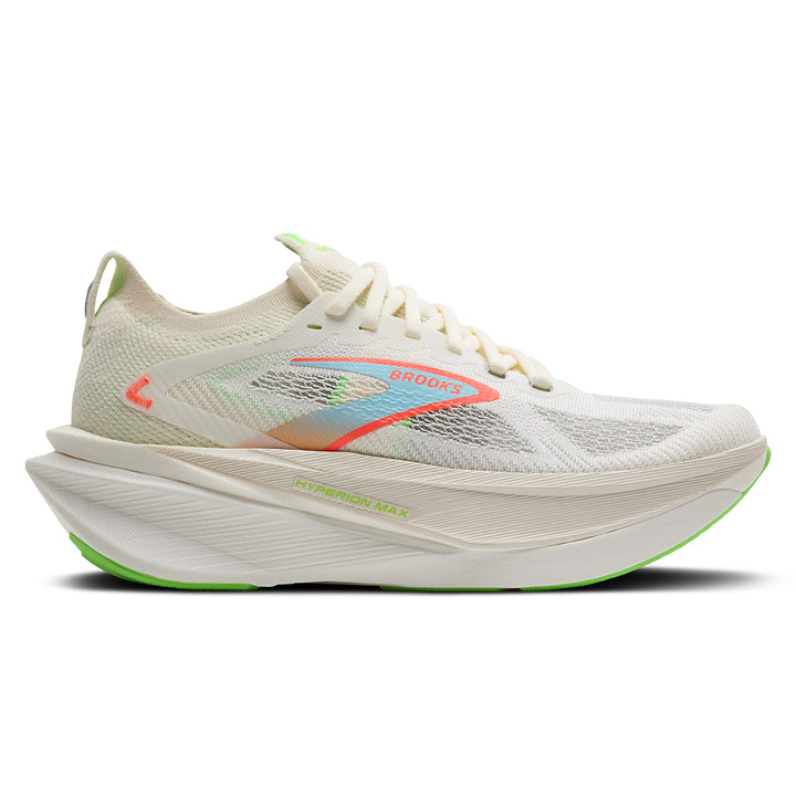 Brooks Hyperion Max 3 Womens | Coconut/green Gecko/pink Clay