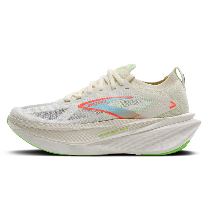 Brooks Hyperion Max 3 Womens | Coconut/green Gecko/pink Clay