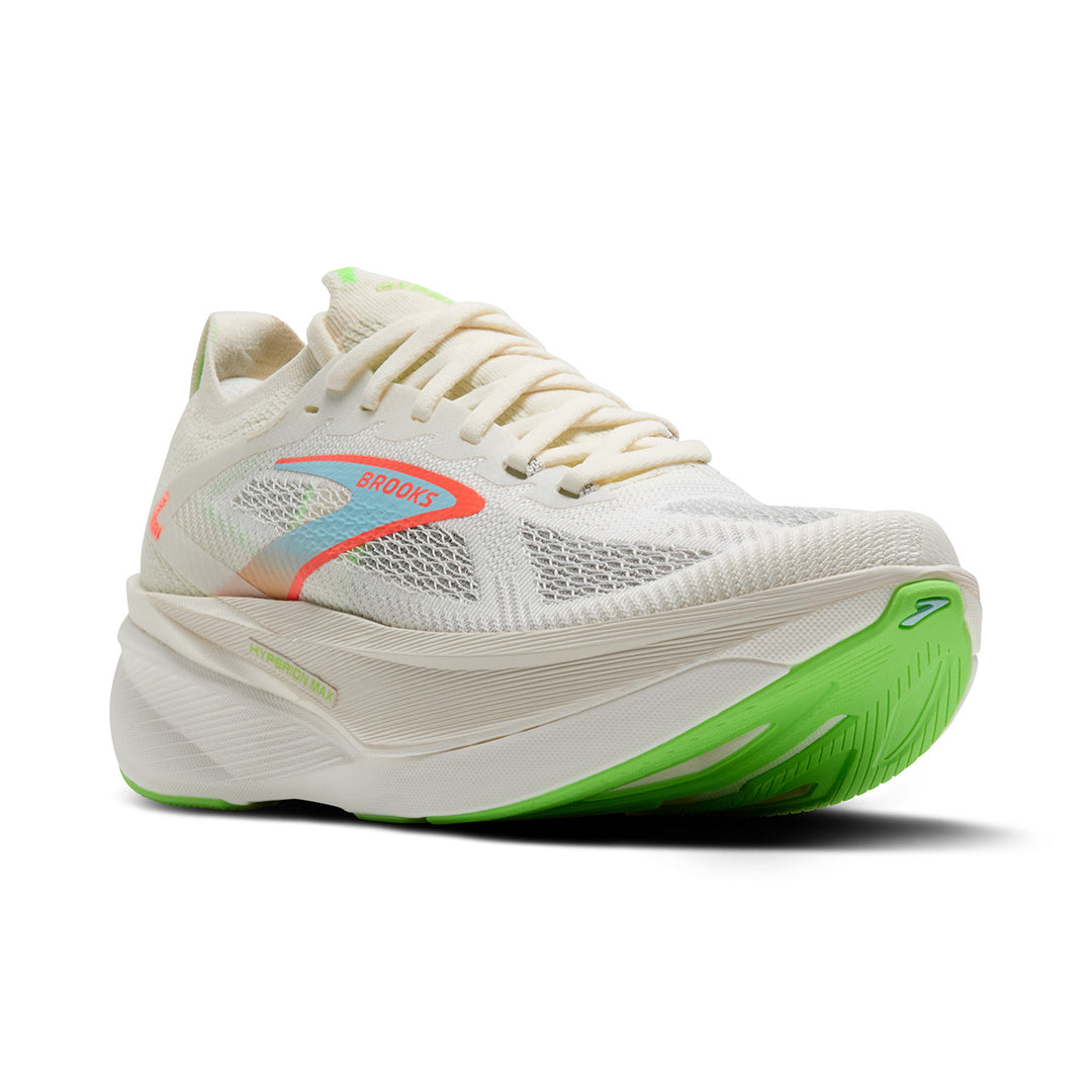 Brooks Hyperion Max 3 Womens | Coconut/green Gecko/pink Clay