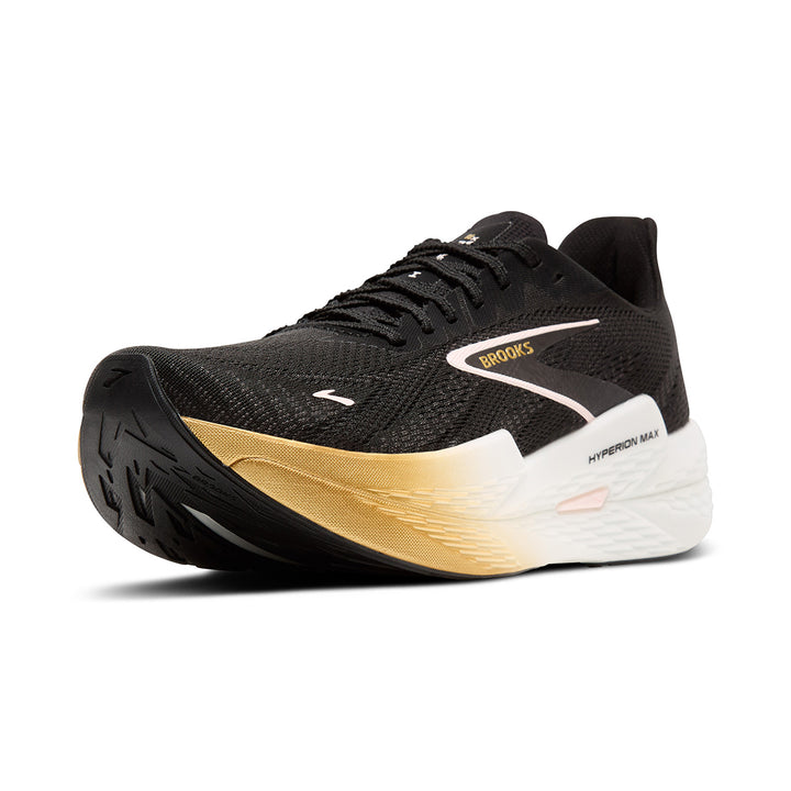 Brooks Hyperion Max 2 Womens | Black/gold/pink