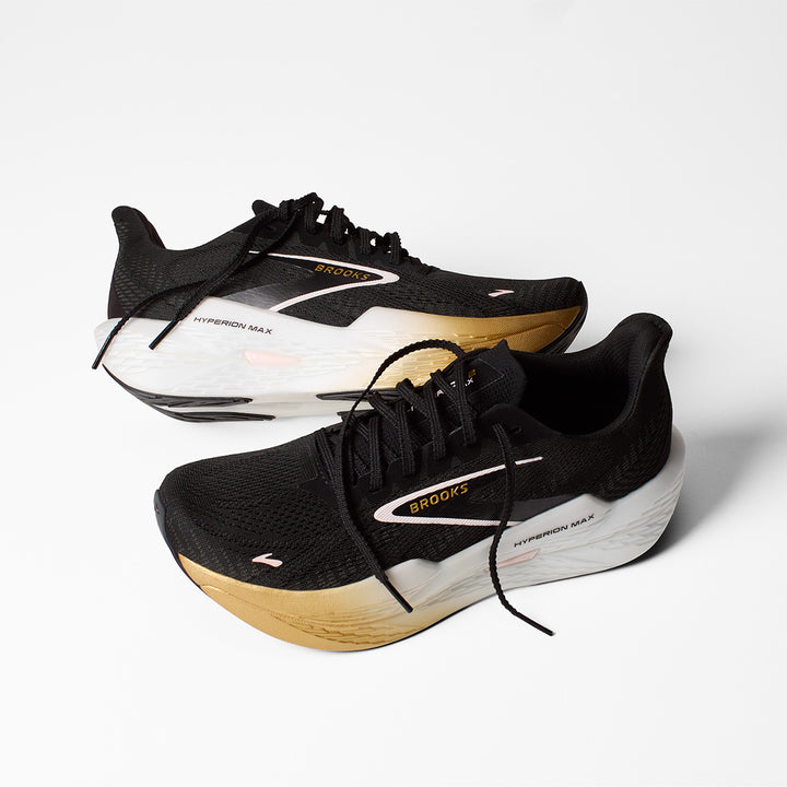 Brooks Hyperion Max 2 Womens | Black/gold/pink