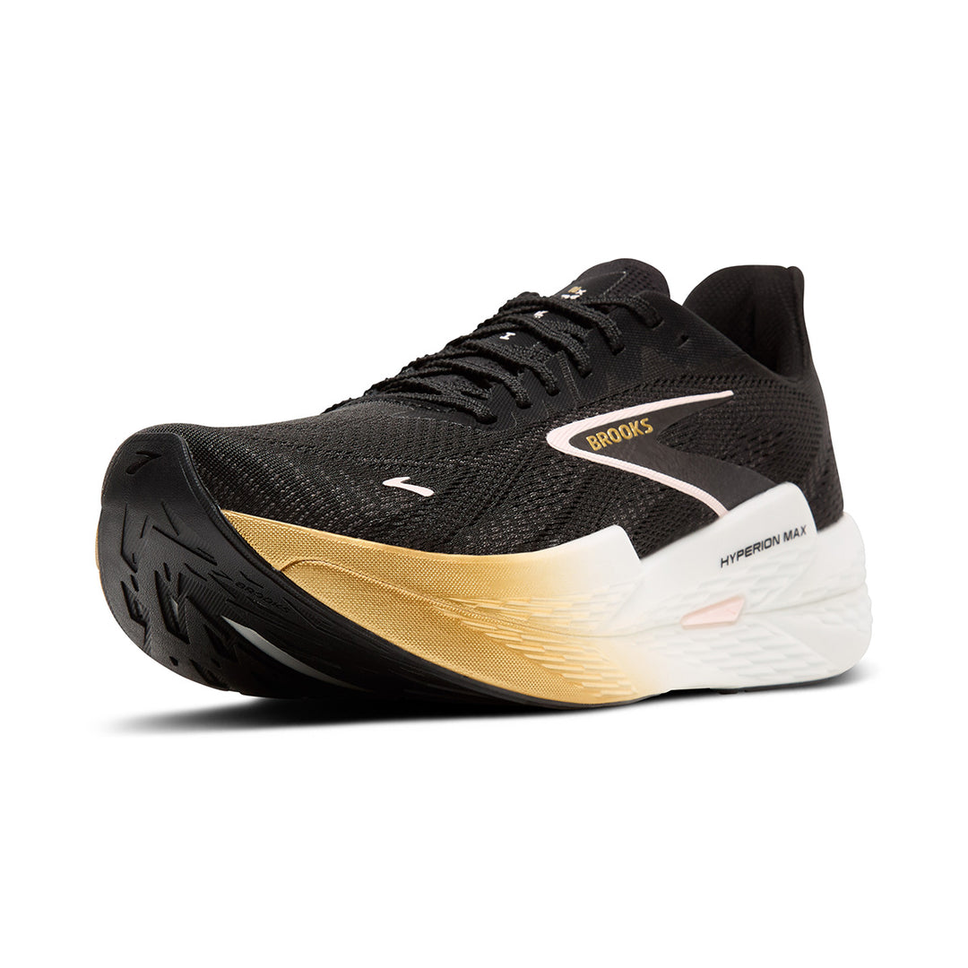 Brooks Hyperion Max 2 Mens | Black/gold/pink