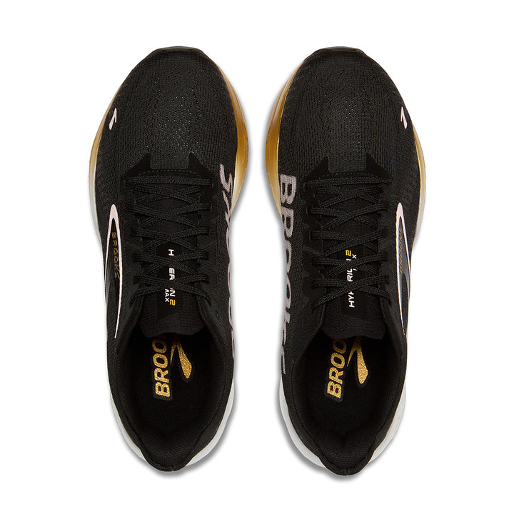 Brooks Hyperion Max 2 Mens | Black/gold/pink