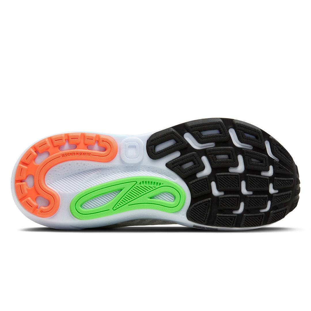 Brooks Adrenaline GTS 24 Mens | White/gecko/atomizer
