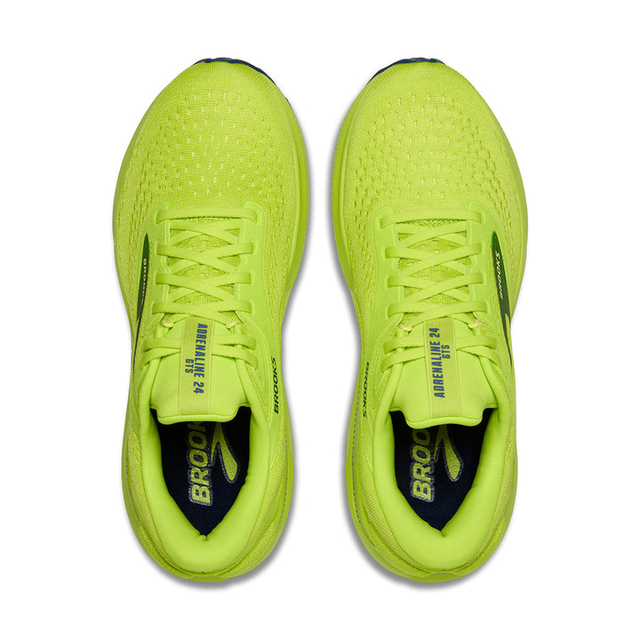 Brooks Adrenaline GTS 24 Mens | Acid Lime/sunny Lime/navy